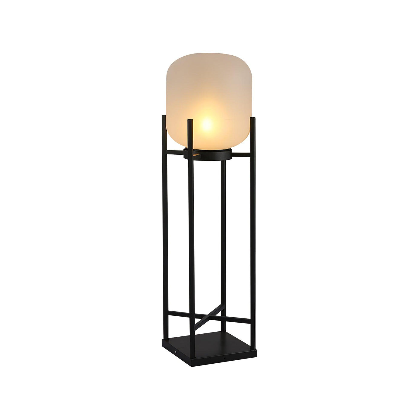 Solar Stainless Steel Outdoor Floor Lamp – Elegant & Weatherproof LED Lighting