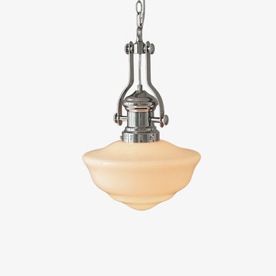 Lavagna Schoolhouse Pendant Light – Classic Glass Shade for Timeless Elegance