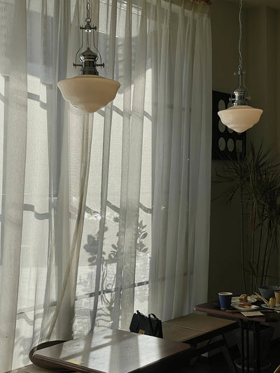 Lavagna Schoolhouse Pendant Light – Classic Glass Shade for Timeless Elegance