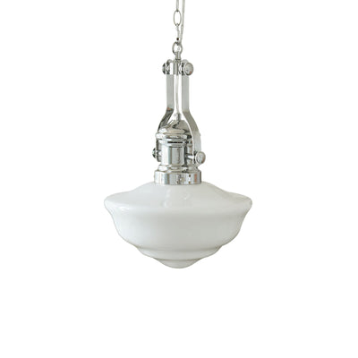 Lavagna Schoolhouse Pendant Light – Classic Glass Shade for Timeless Elegance