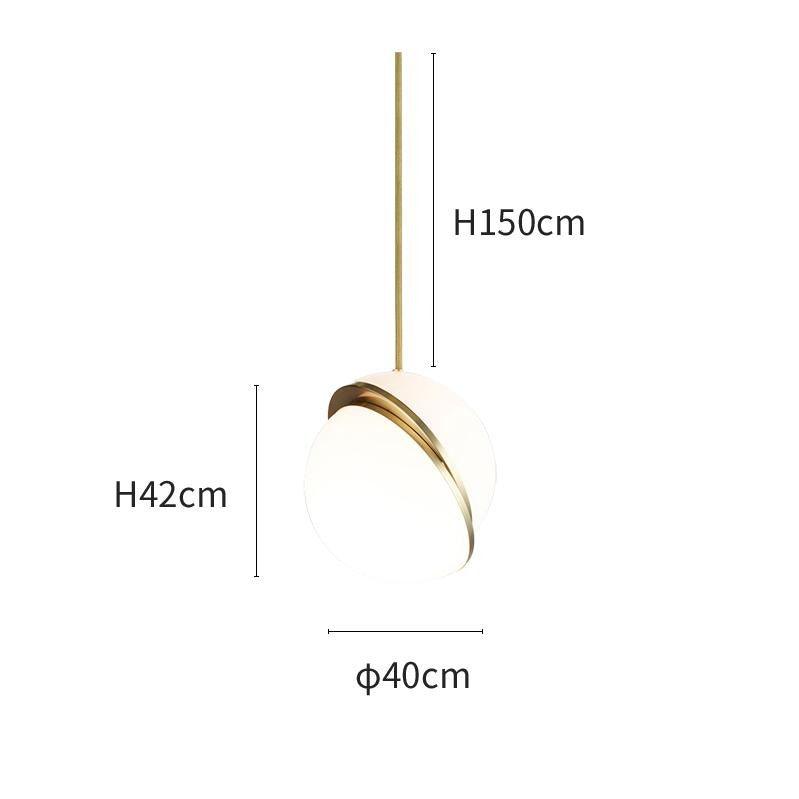CrescentGlow Pendant Light – Elegant Lunar-Inspired Illumination