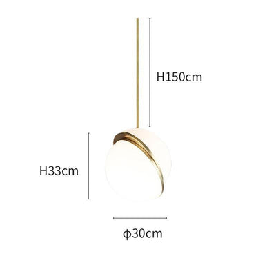 CrescentGlow Pendant Light – Elegant Lunar-Inspired Illumination