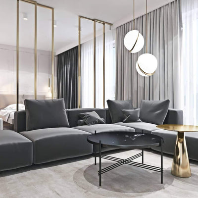 CrescentGlow Pendant Light – Elegant Lunar-Inspired Illumination