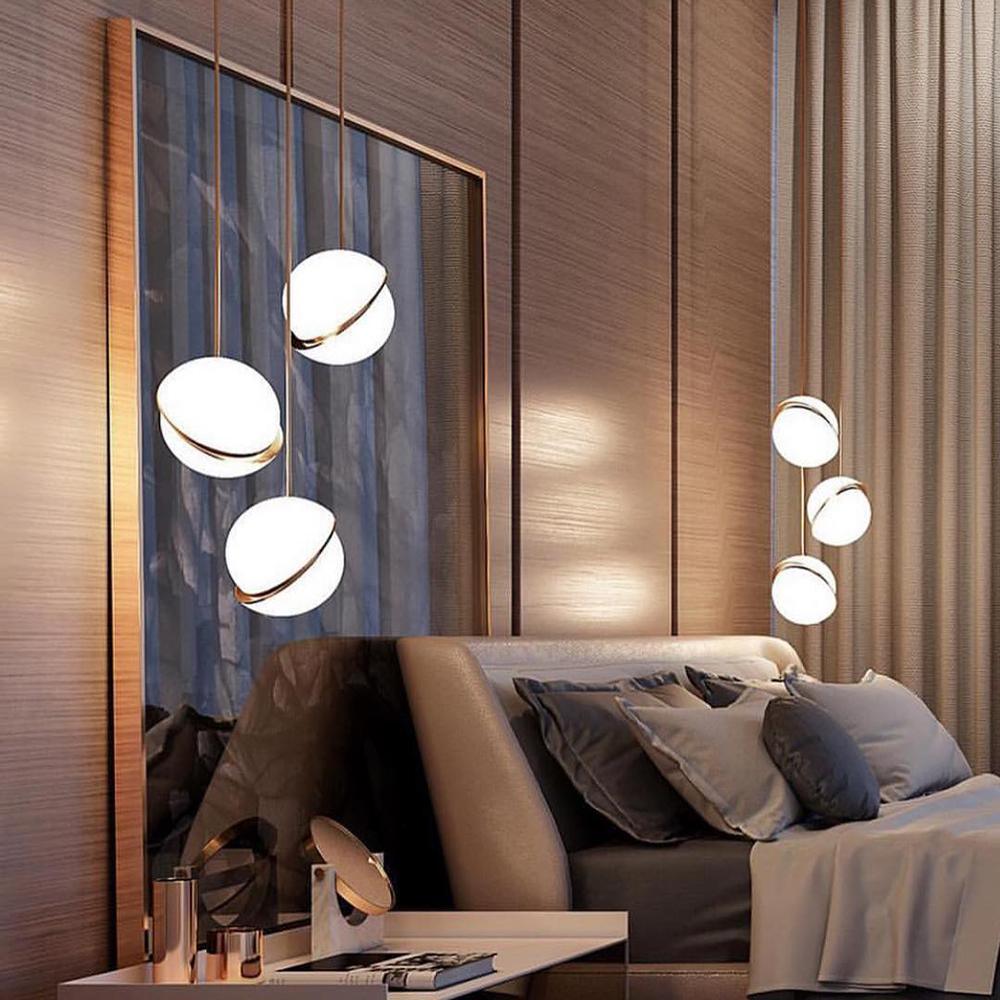 CrescentGlow Pendant Light – Elegant Lunar-Inspired Illumination