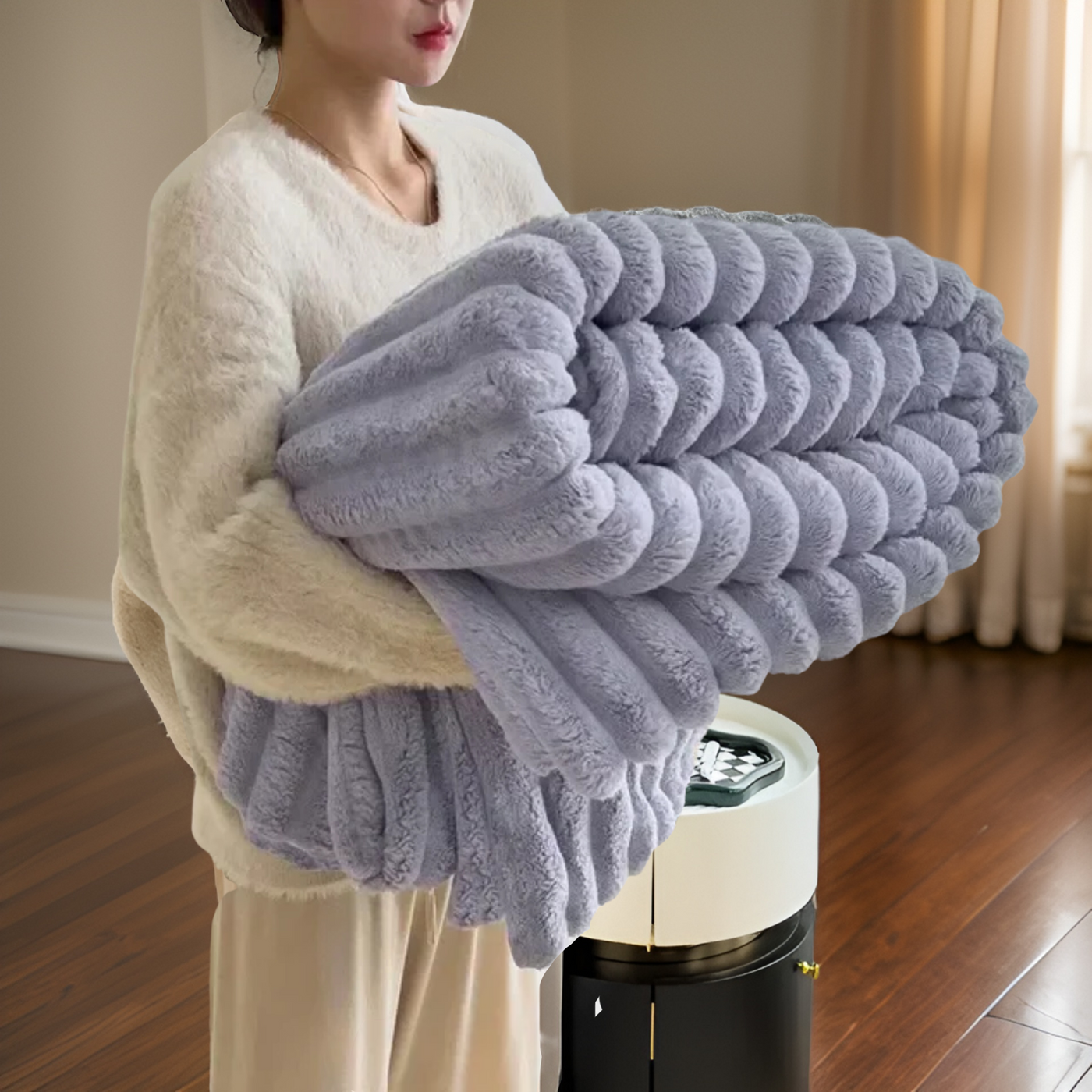 Luxurious Fleece Blanket – Soft, Warm & Stylish Comfort