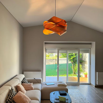 Link Wooden Pendant Light – Handcrafted Elegance for a Warm Ambience
