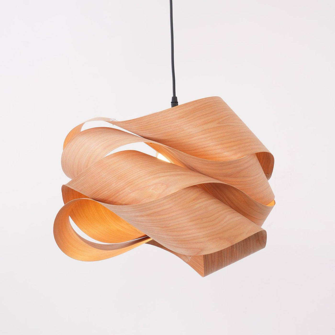 Link Wooden Pendant Light – Handcrafted Elegance for a Warm Ambience