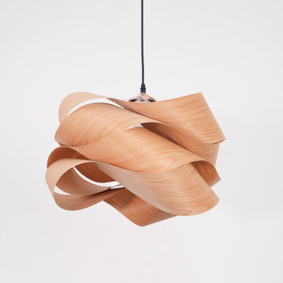 Link Wooden Pendant Light – Handcrafted Elegance for a Warm Ambience