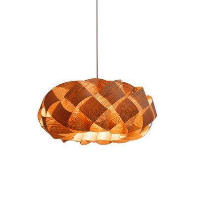 Link Wooden Pendant Light – Handcrafted Elegance for a Warm Ambience