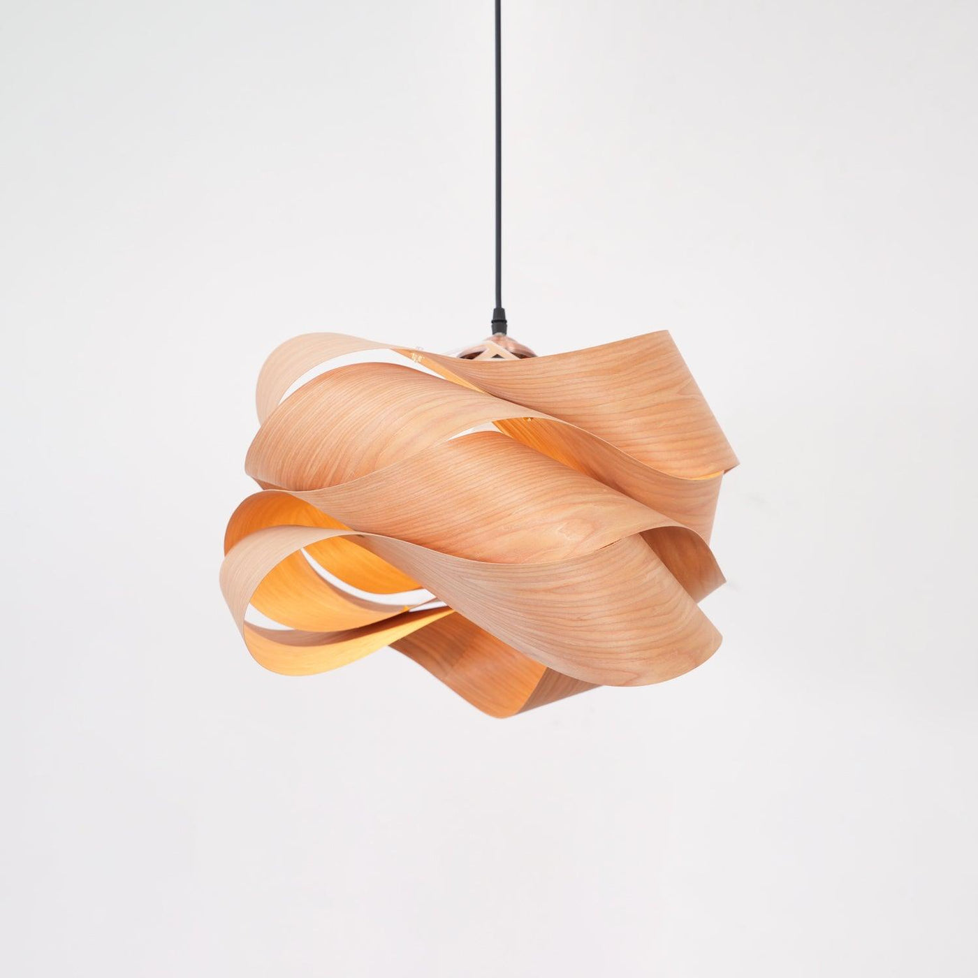 Link Wooden Pendant Light – Handcrafted Elegance for a Warm Ambience