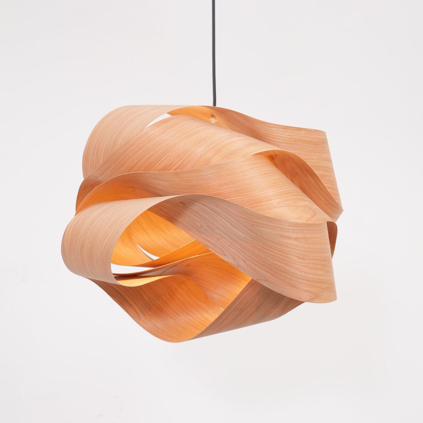 Link Wooden Pendant Light – Handcrafted Elegance for a Warm Ambience