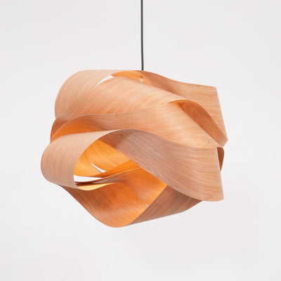 Link Wooden Pendant Light – Handcrafted Elegance for a Warm Ambience