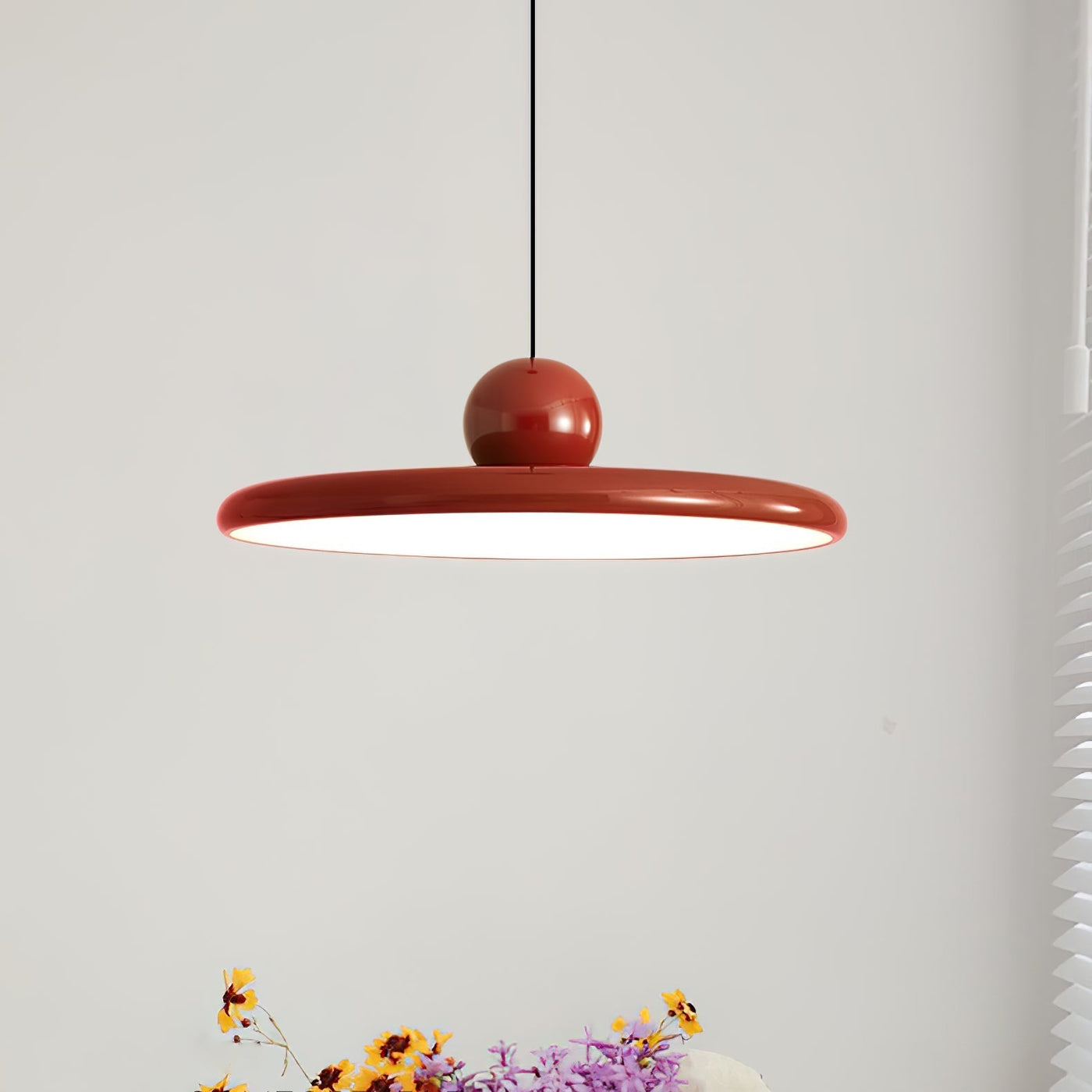 Modern Hanging Lantern – Sleek LED Pendant Light for Elegant Interiors