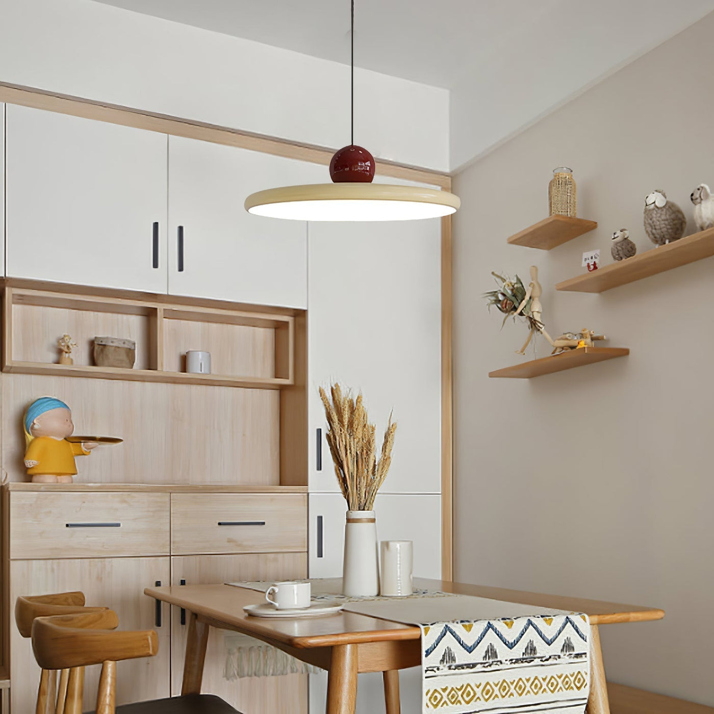 Modern Hanging Lantern – Sleek LED Pendant Light for Elegant Interiors