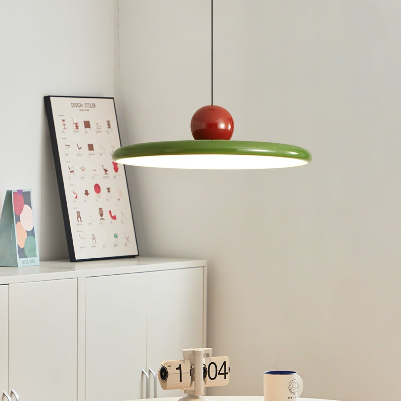 Modern Hanging Lantern – Sleek LED Pendant Light for Elegant Interiors