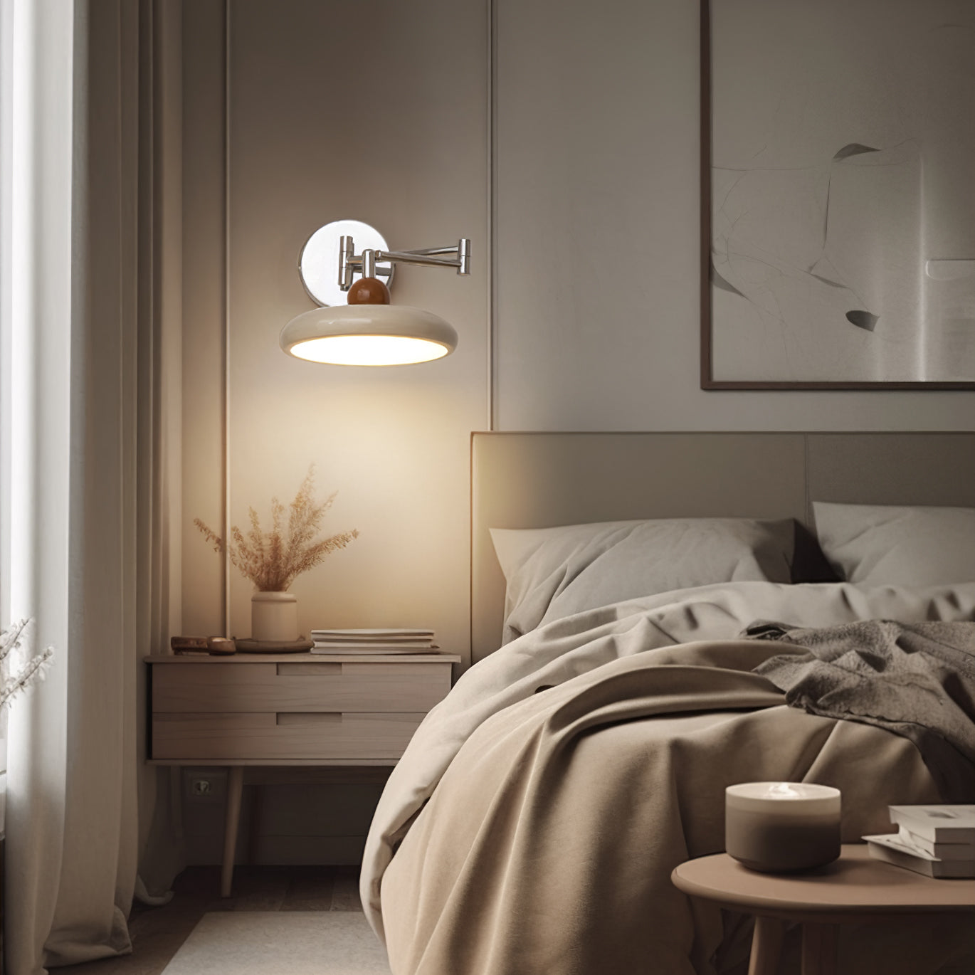 Lola Swing Arm Wall Lamp – Versatile & Modern Lighting Solution