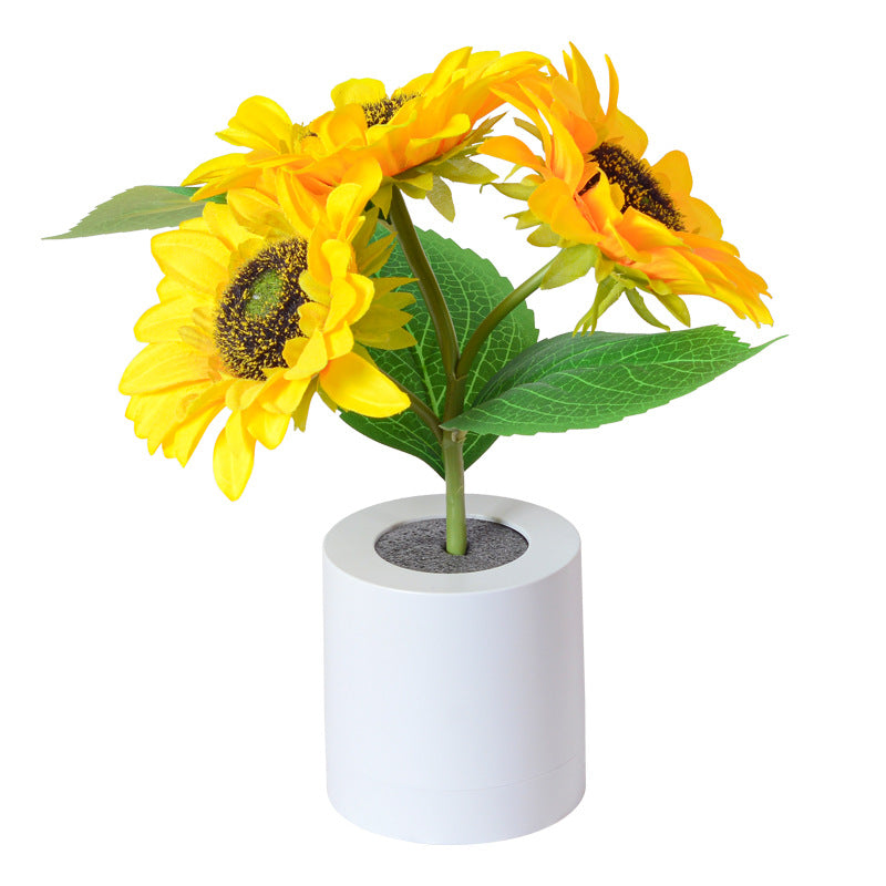 Luminous Sunflower Lamp – Nature-Inspired Glow for a Warm & Cheerful Ambience