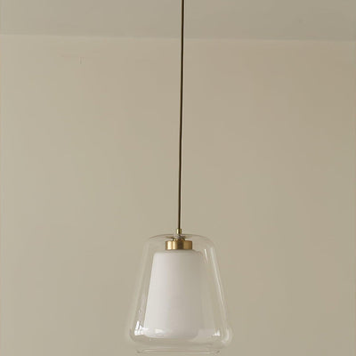 Lucinda Glass Pendant Light – Elegant Contemporary Ceiling Lamp