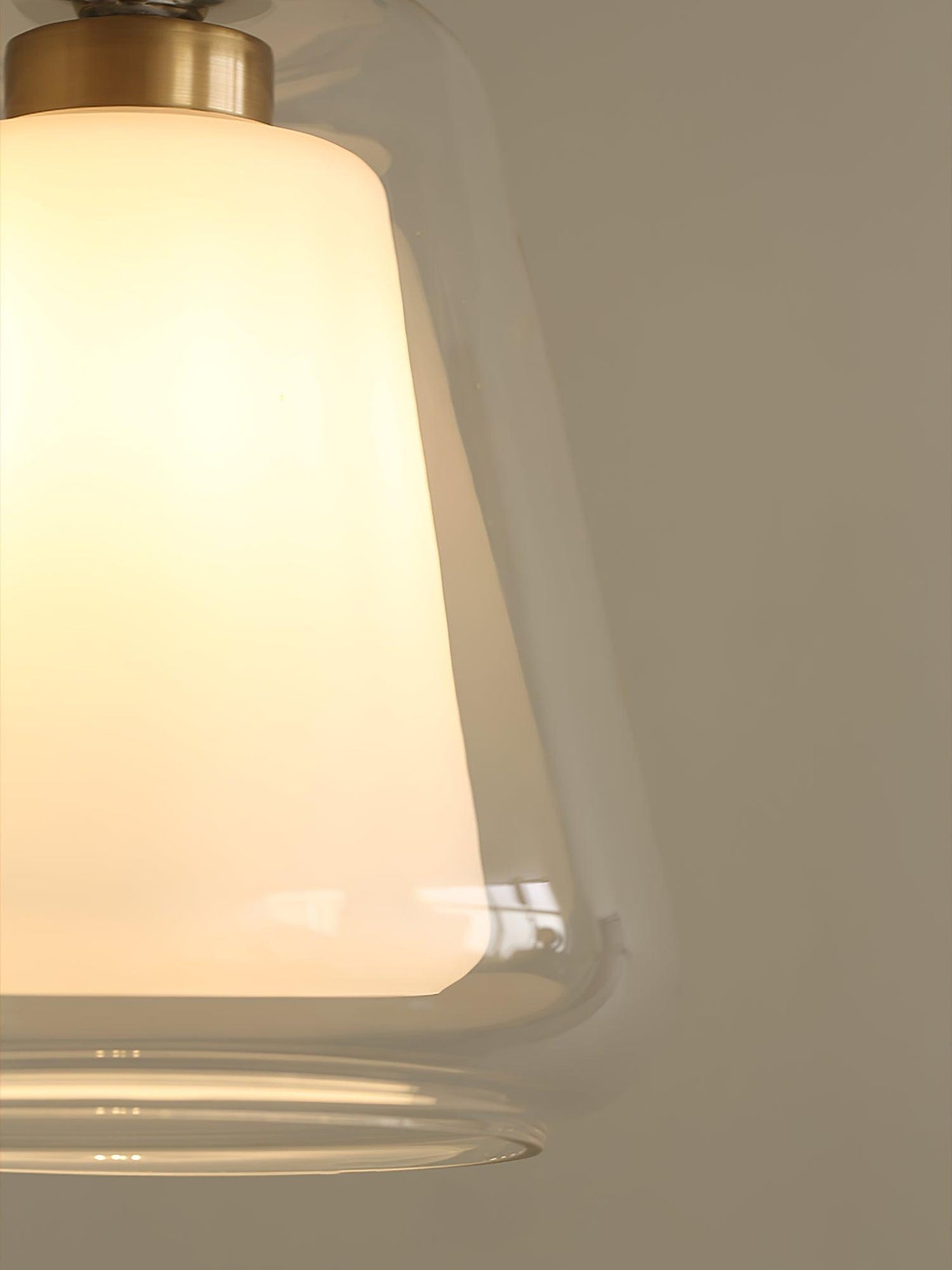 Lucinda Glass Pendant Light – Elegant Contemporary Ceiling Lamp