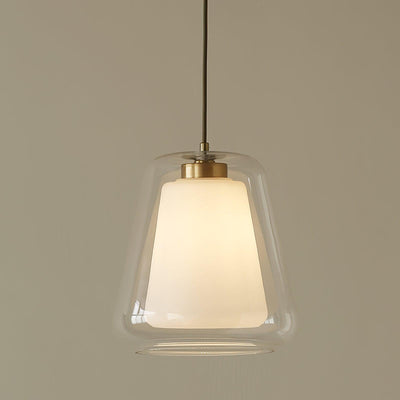 Lucinda Glass Pendant Light – Elegant Contemporary Ceiling Lamp