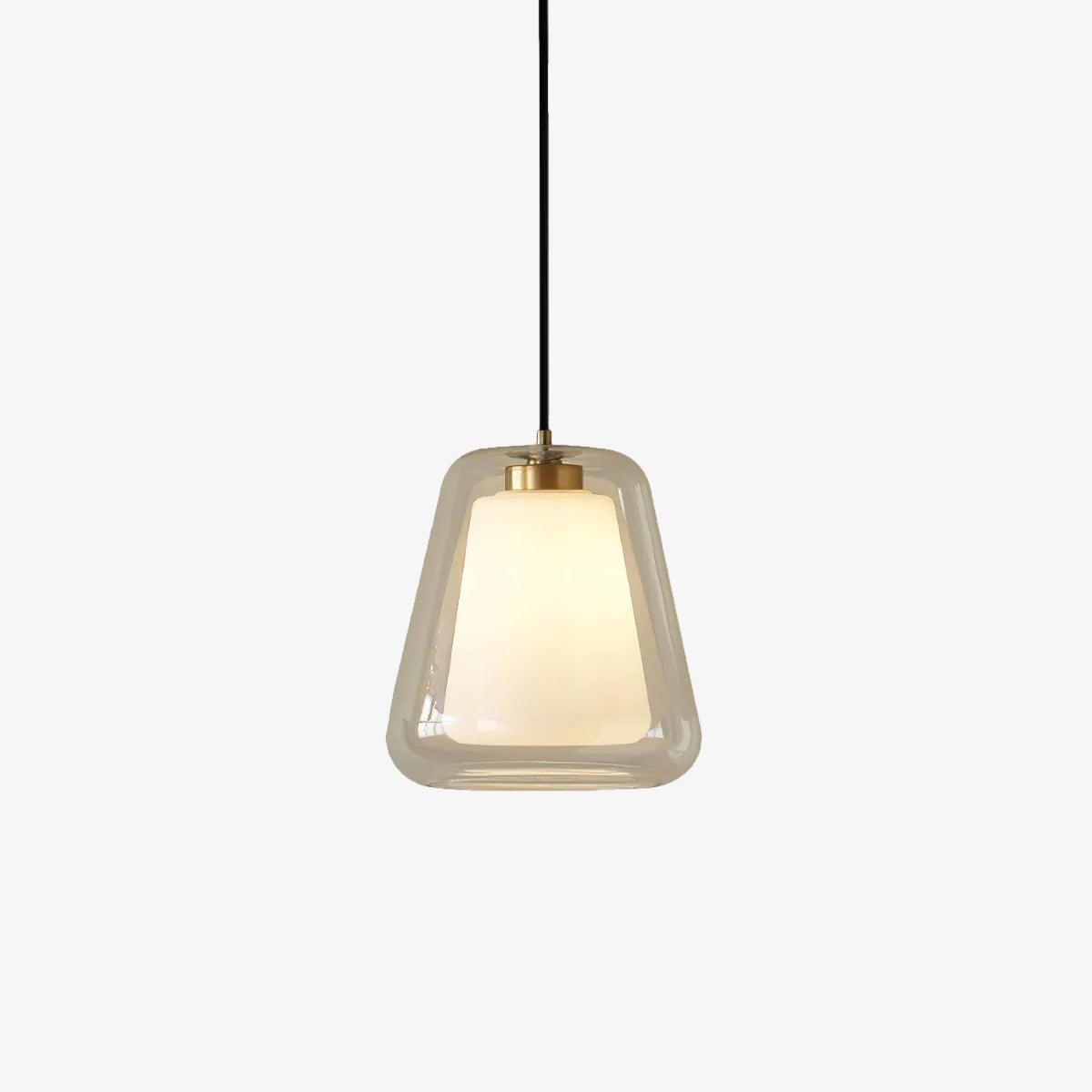 Lucinda Glass Pendant Light – Elegant Contemporary Ceiling Lamp