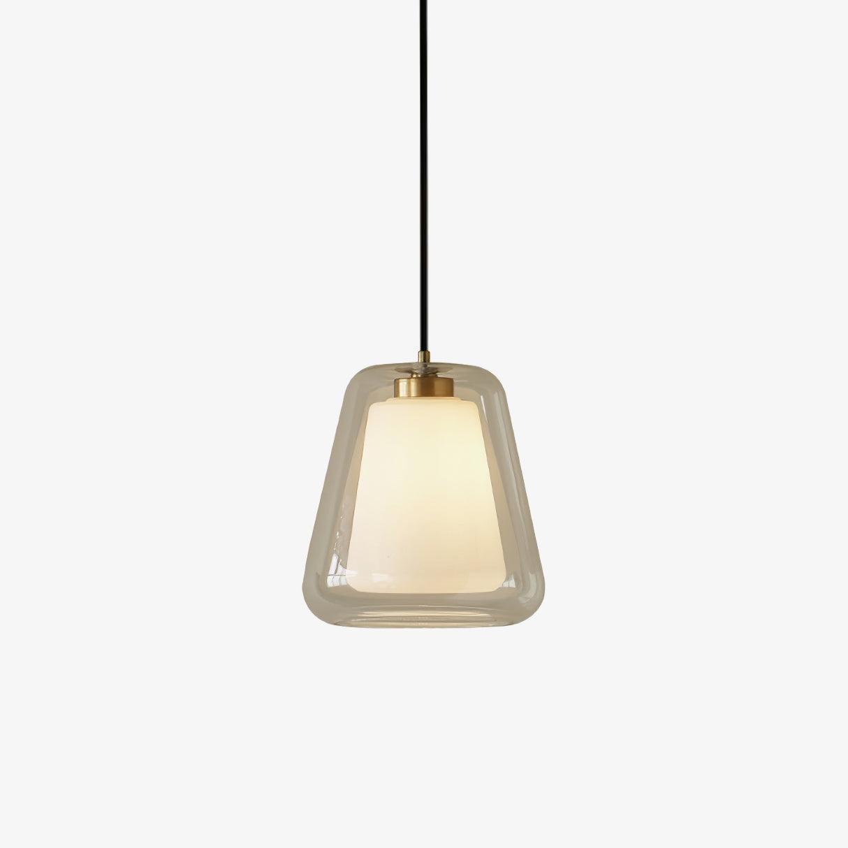 Lucinda Glass Pendant Light – Elegant Contemporary Ceiling Lamp