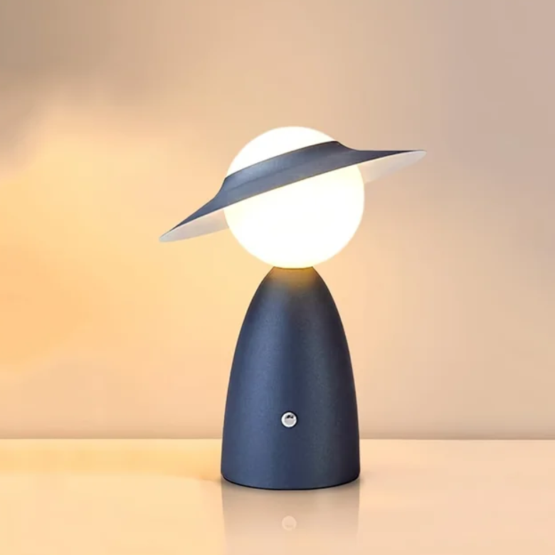 Lueur Tactile – Wireless LED Table Lamp with Integrated Charging
