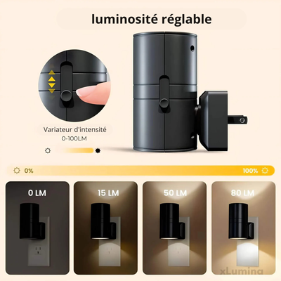 LumaGlow - Dimmable Night Light with Adjustable Brightness