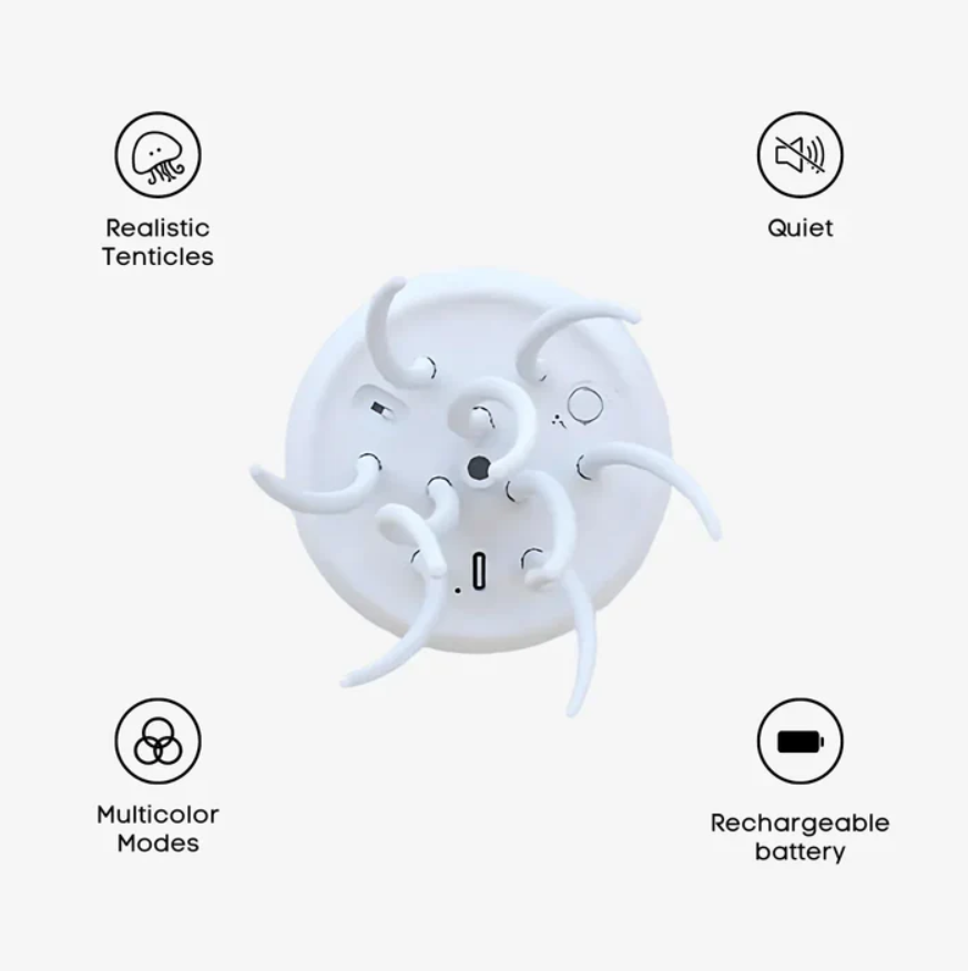 LumiDance | Smart LED Jellyfish Lamp with Colorful Lighting