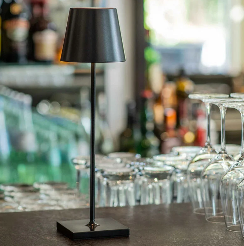 LumiPort – Wireless Table Lamp with Adjustable Brightness and Long Battery Life