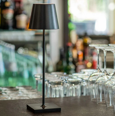 LumiPort – Wireless Table Lamp with Adjustable Brightness and Long Battery Life