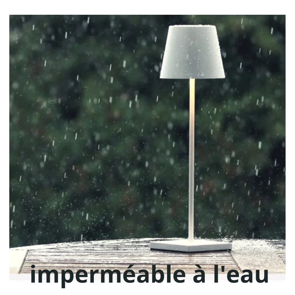 LumiPort – Wireless Table Lamp with Adjustable Brightness and Long Battery Life