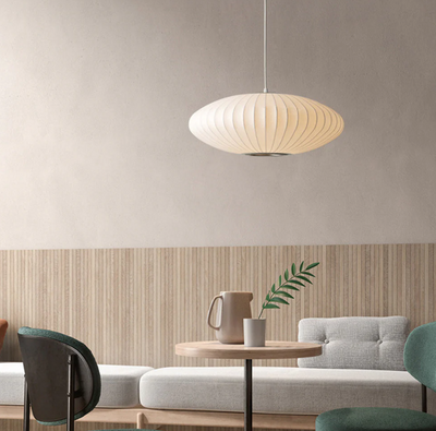 Lustre de Soie – Elegant Silk Chandelier for a Sophisticated Ambiance