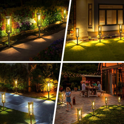 SolarGlow LED Lantern – Elegant Solar-Powered Outdoor Lighting