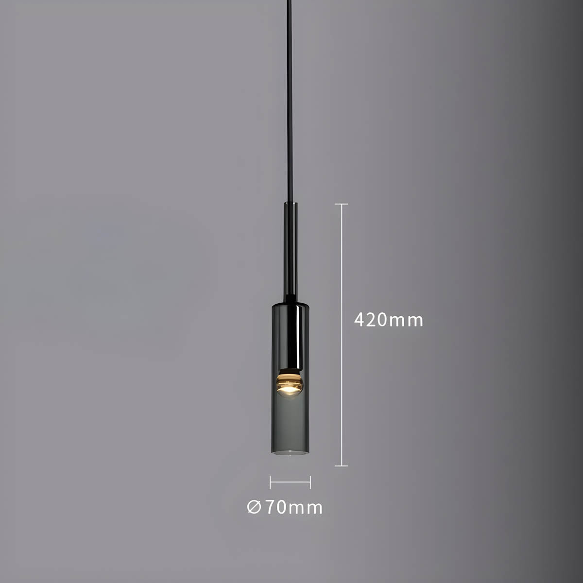 Marque Glass Pendant Light – Minimalist Nordic-Inspired Elegance