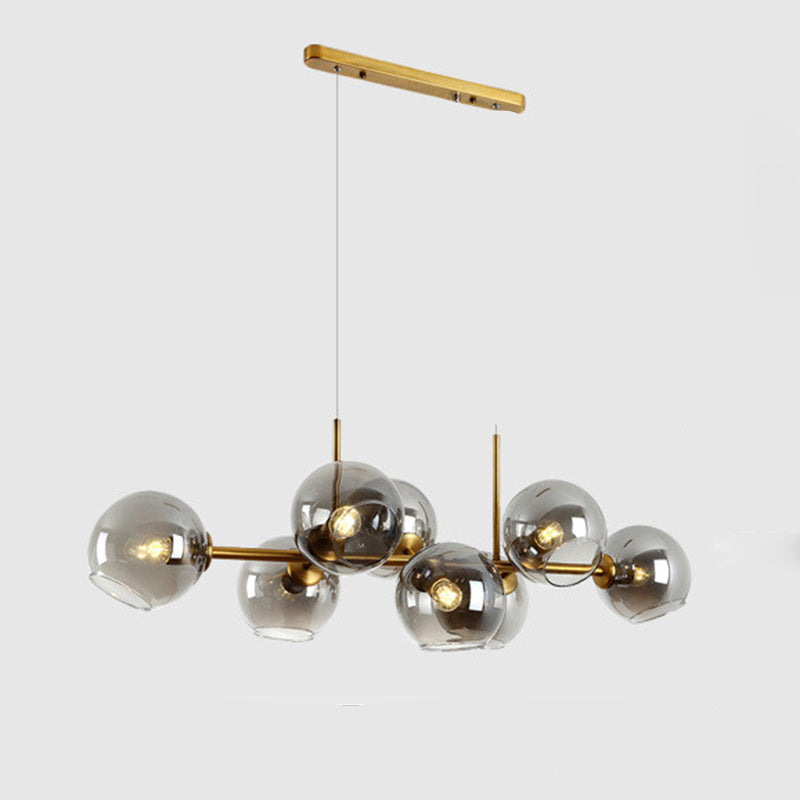 Modern Dining Table Chandelier – Sleek Minimalist LED Pendant Light