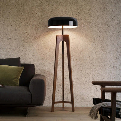 Art Deco Wooden Floor Lamp – Timeless Elegance with a Luxurious Touch