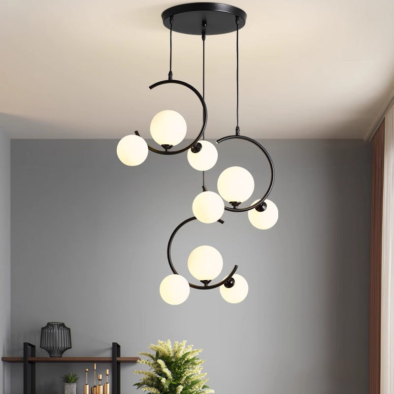 Modern LED Pendant Light – Stylish Hanging Chandelier for Dining & Living Spaces