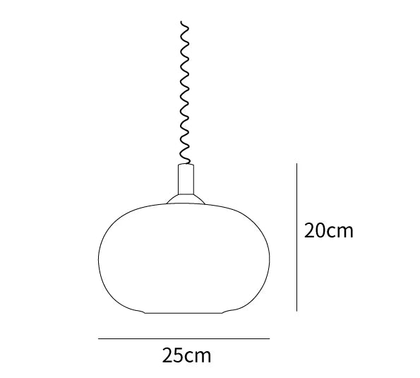 Macaron Spring Pendant Light – Colourful & Modern Hanging Lamp for Home & Dining