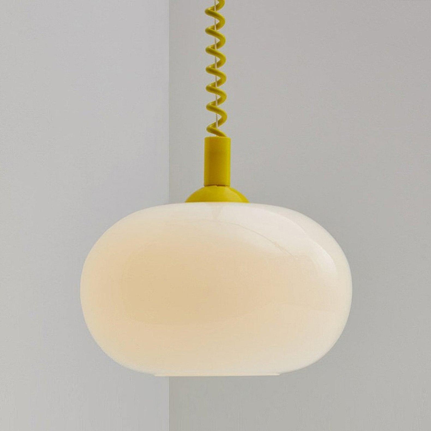 Macaron Spring Pendant Light – Colourful & Modern Hanging Lamp for Home & Dining