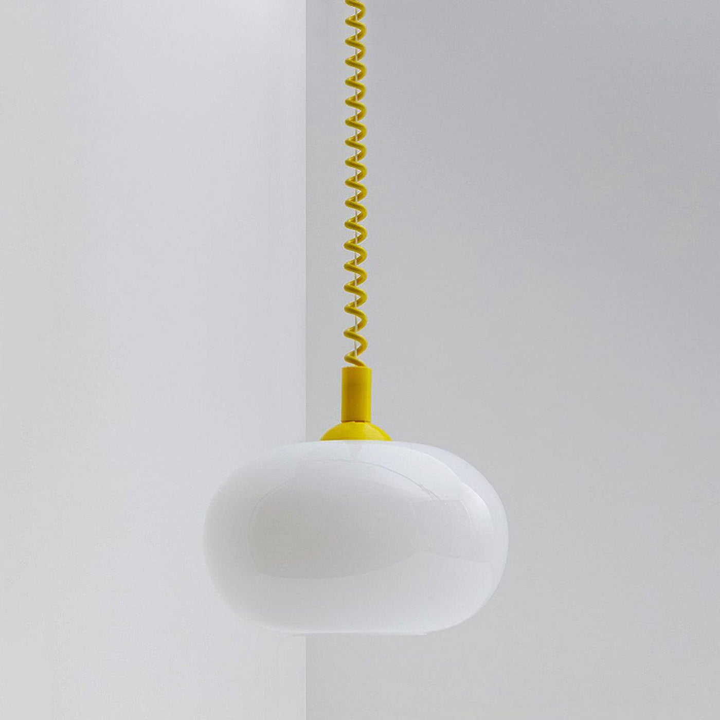 Macaron Spring Pendant Light – Colourful & Modern Hanging Lamp for Home & Dining
