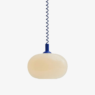 Macaron Spring Pendant Light – Colourful & Modern Hanging Lamp for Home & Dining