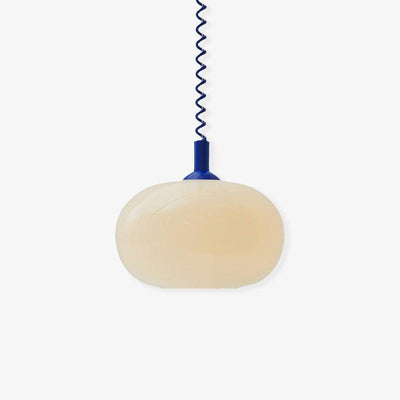 Macaron Spring Pendant Light – Colourful & Modern Hanging Lamp for Home & Dining