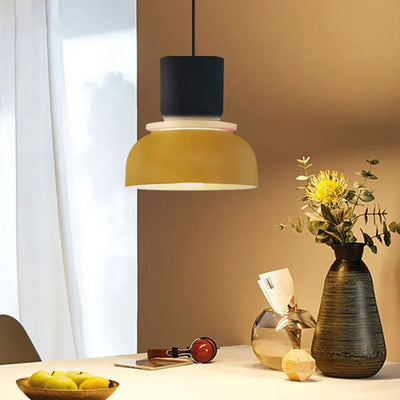 Acrylic Colorful Bowl Pendant Light – Nordic-Inspired Statement Lighting