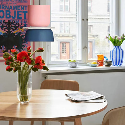 Acrylic Colorful Bowl Pendant Light – Nordic-Inspired Statement Lighting