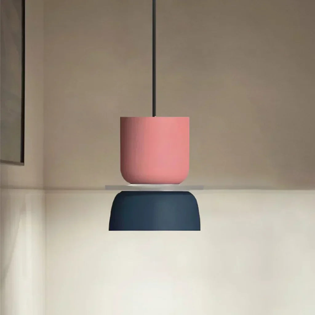 Acrylic Colorful Bowl Pendant Light – Nordic-Inspired Statement Lighting