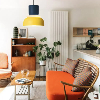 Acrylic Colorful Bowl Pendant Light – Nordic-Inspired Statement Lighting