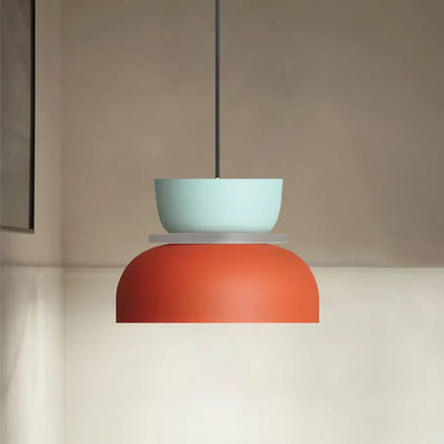 Acrylic Colorful Bowl Pendant Light – Nordic-Inspired Statement Lighting