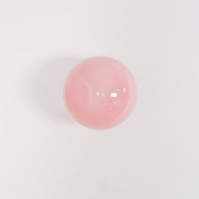 Modern Pink Glass & Metal Table Lamp – Elegant Soft Glow Lighting