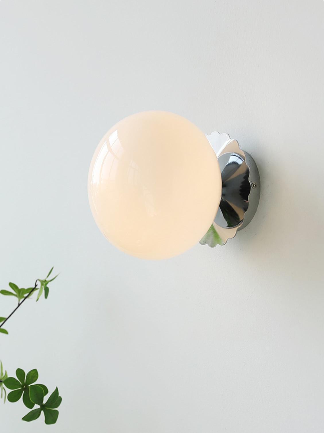 Modern Pink Glass & Metal Table Lamp – Elegant Soft Glow Lighting